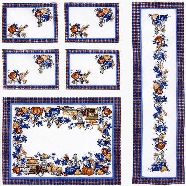 Jogo Cozinha Confec Tergal 601-02 S/e