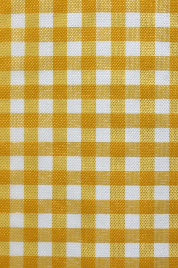 Tecido Xadrez Amarelo 20 X 20