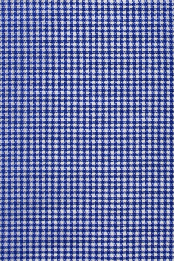 Tecido Xadrez Azul Royal 4 X 4