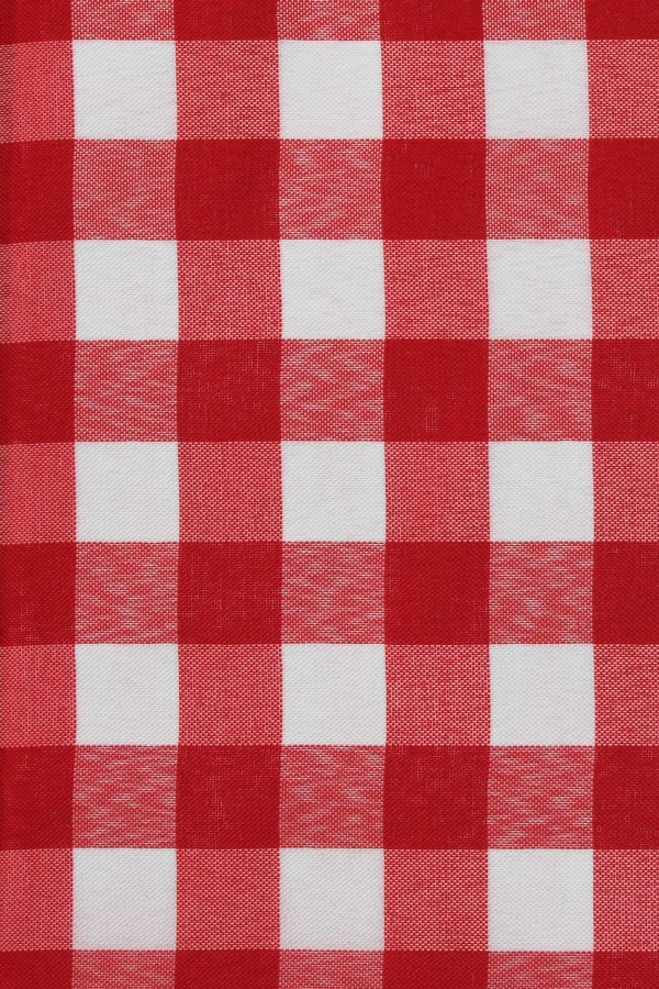 Tecido Xadrez Vermelho 40 X 40