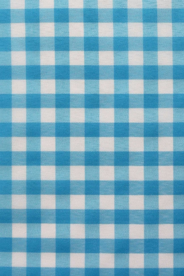 Tecido Xadrez Azul Piscina 20 X 20