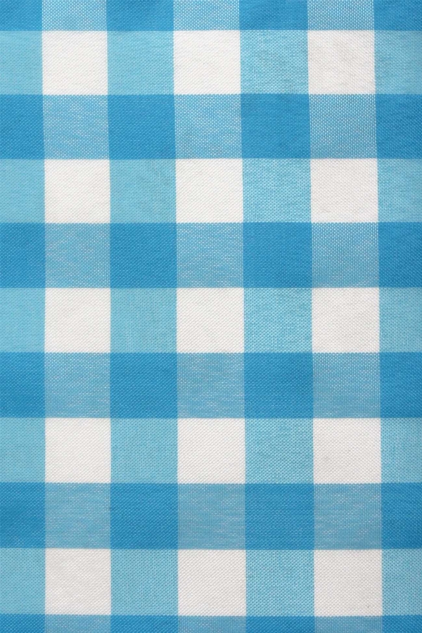Tecido Xadrez Azul Piscina 40 X 40