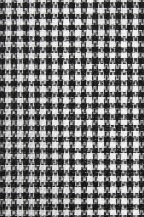 Tecido Xadrez Preto 10 X 10