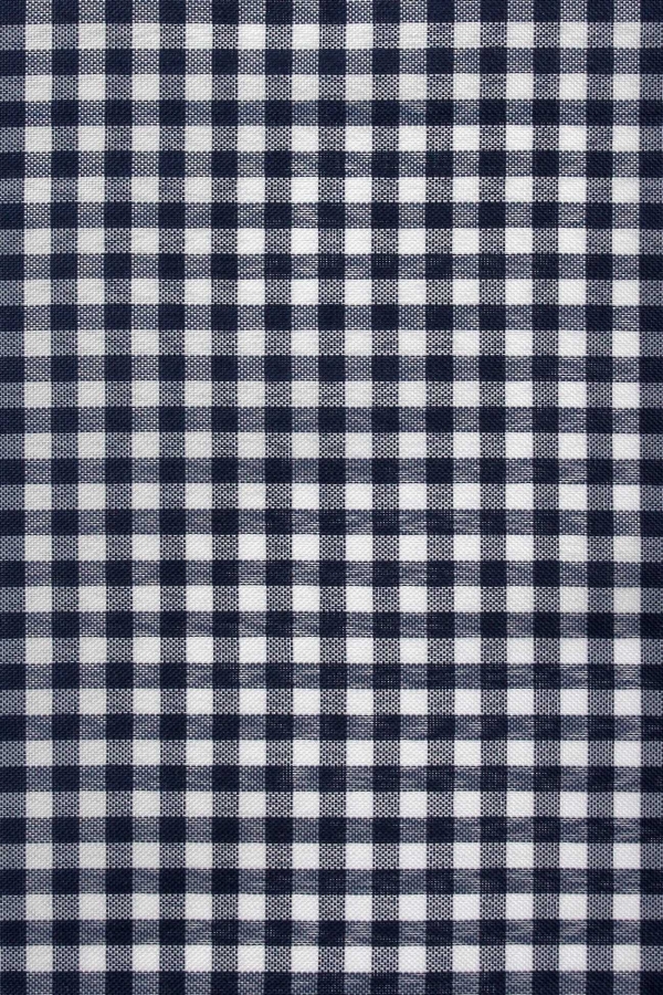 Tecido Xadrez Azul Marinho 10 X 10