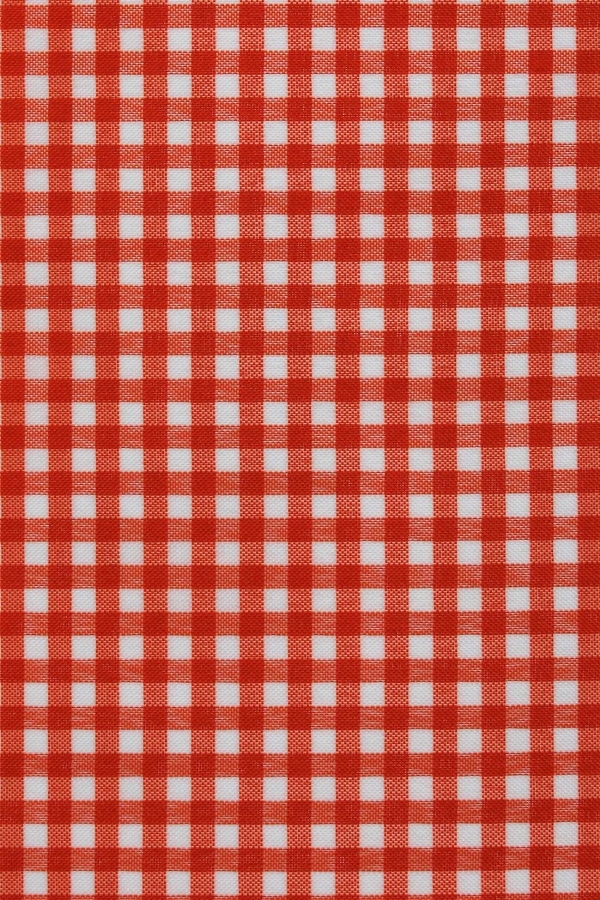 Tecido Xadrez Laranja 10 X 10