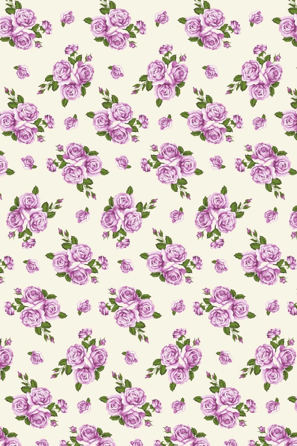 Tecido Floral Tergal 5091 V35 F Palha