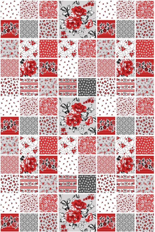 Tecido Floral Oxford 8065 V01