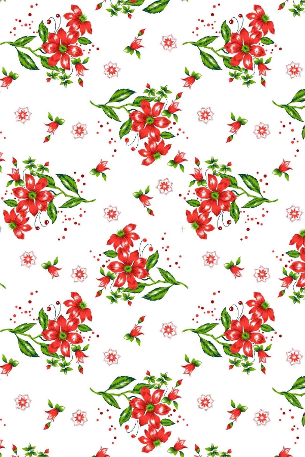 Tecido Floral Oxford 8130 V02