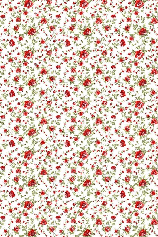 Tecido Floral Oxford 8162 V01