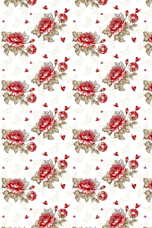 Tecido Floral Oxford 8163 V03