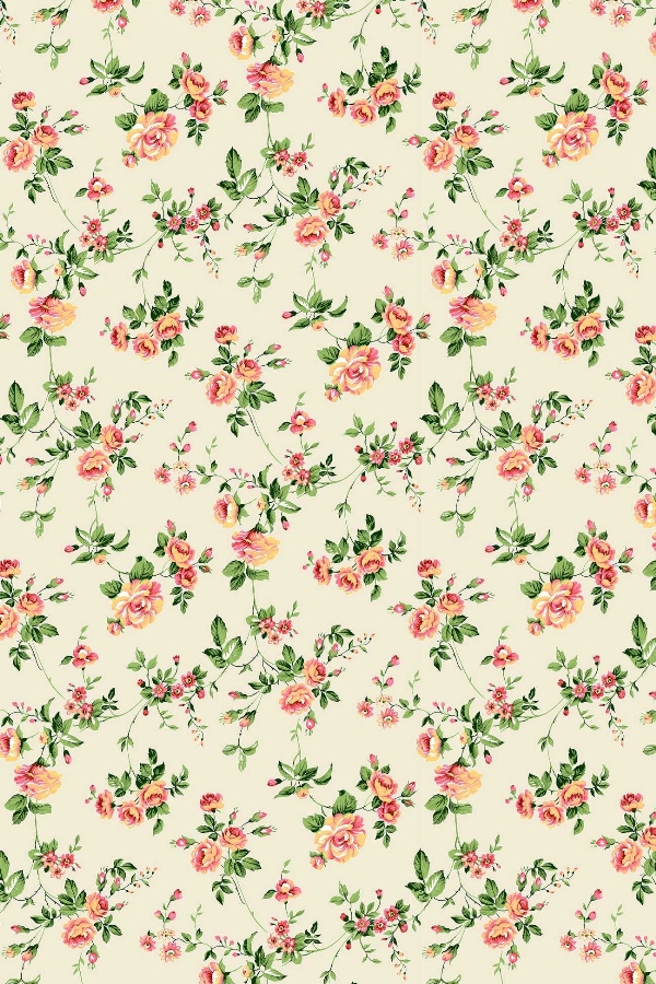 Tecido Floral Oxford 8157 V09 F Palha