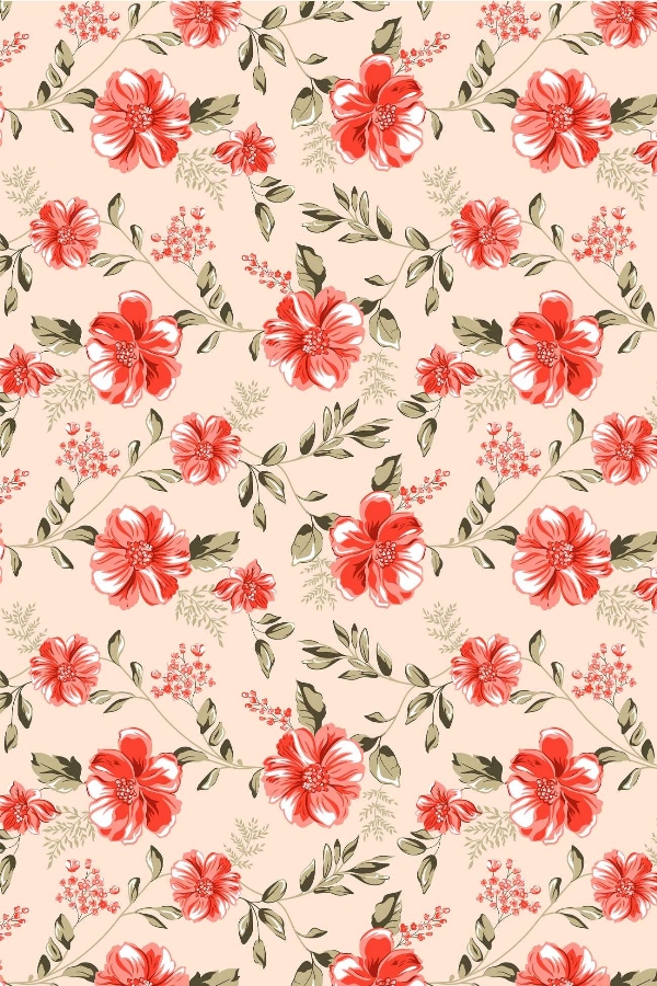 Tecido Floral Oxford 8165 V06