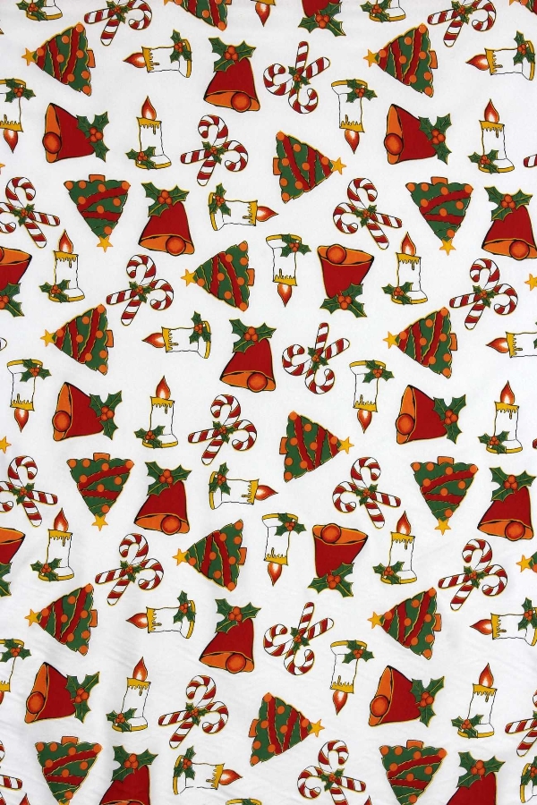 Tecido Toalha Natal Tergal 446 V14