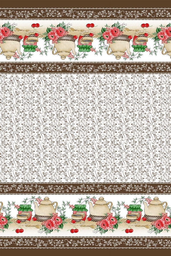 Tecido Toalha de Mesa Tergal 1163 V05