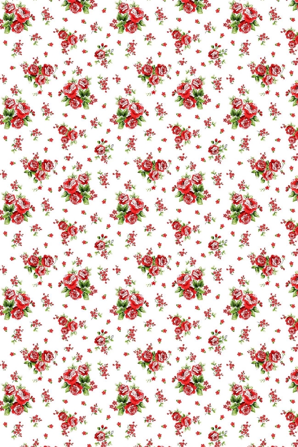 Tecido Floral Tergal 5170 V02