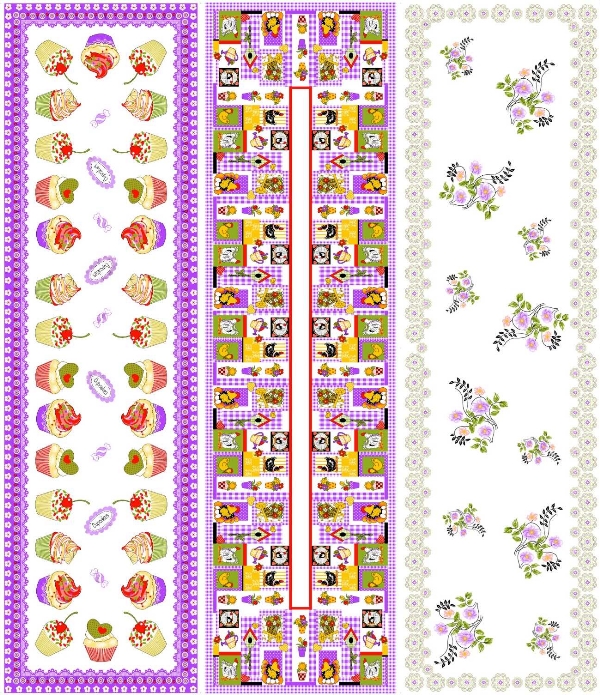 Tecido Caminho de Mesa Tergal 627 V01