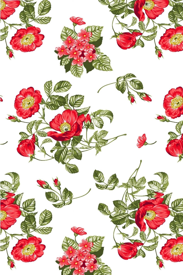 Tecido Floral Oxford 8134 V02