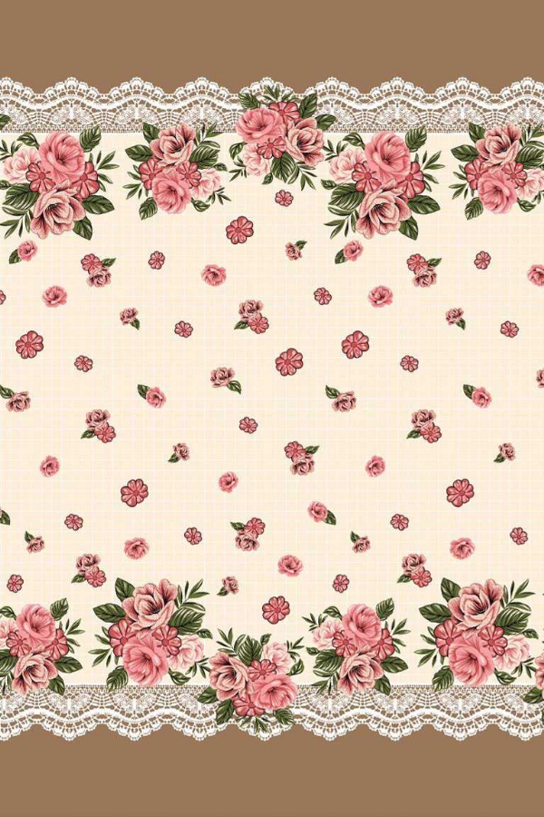 Tecido Toalha de Mesa Tergal 1157 V06