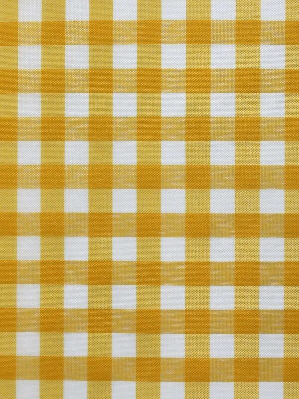 Tecido Xadrez Amarelo 20 X 20