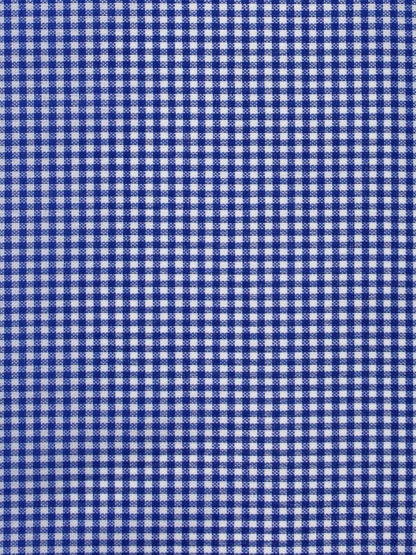 Tecido Xadrez Azul Royal 4 X 4
