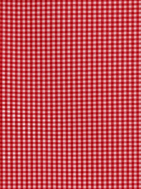 Tecido Xadrez Vermelho 4 X 4