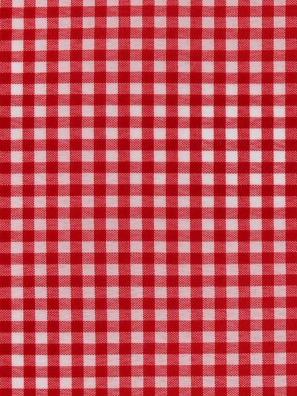 Tecido Xadrez Vermelho 10 X 10