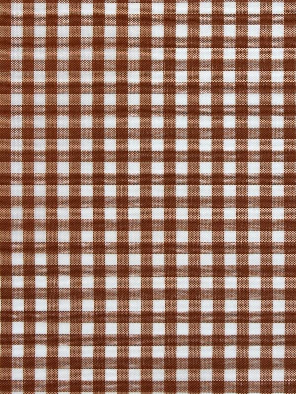 Tecido Xadrez Marrom 10 X 10