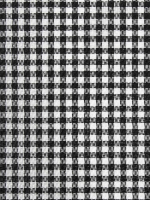 Tecido Xadrez Preto 10 X 10