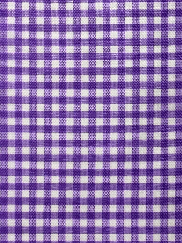 Tecido Xadrez Lilas 10 X 10