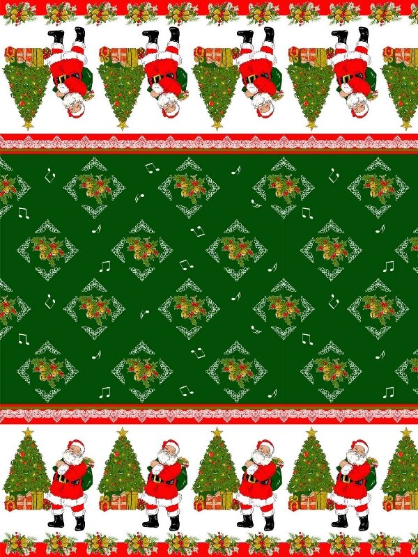 Tecido Toalha Natal Tergal 434 V02