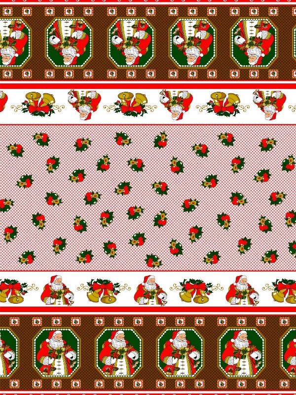 Tecido Toalha Natal Tergal 436 V01