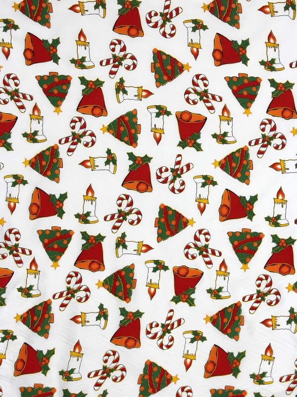 Tecido Toalha Natal Tergal 446 V14