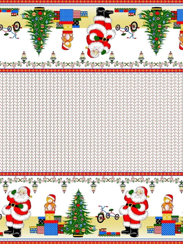 Tecido Toalha Natal Tergal 452 V01