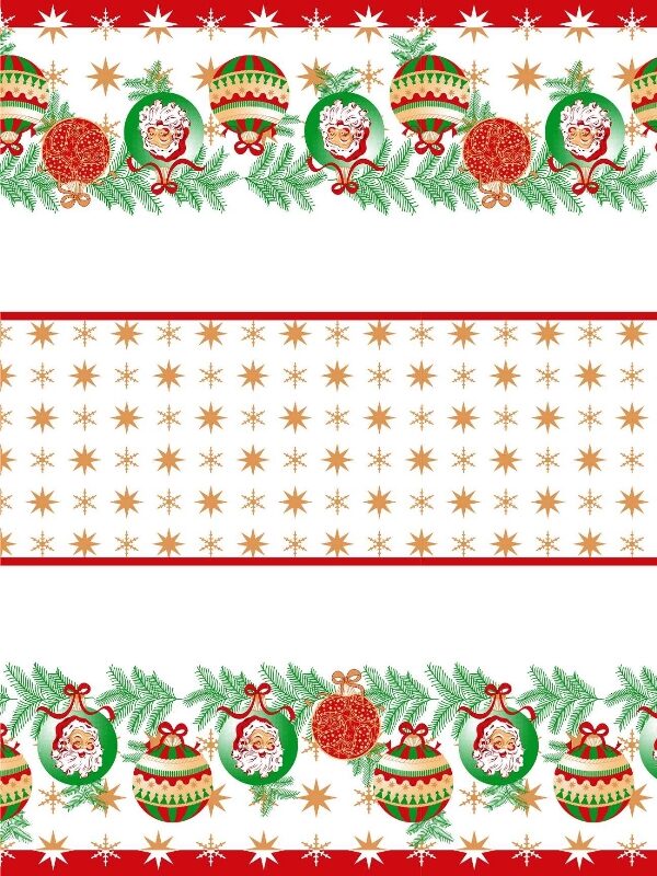 Tecido Toalha Natal Tergal 455 V05