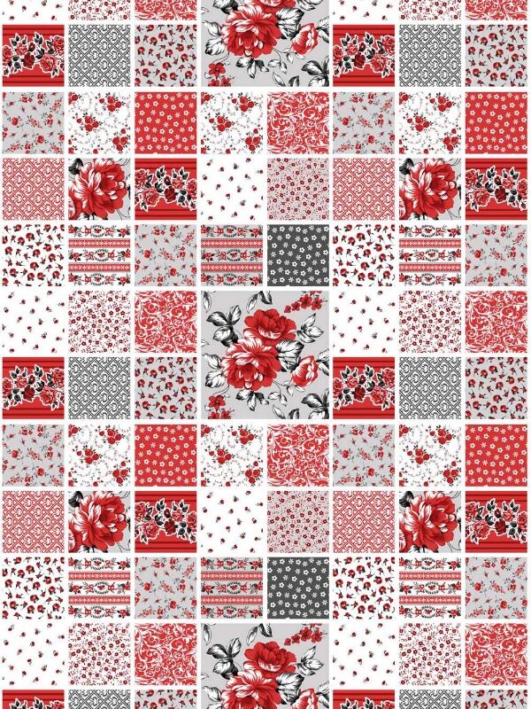 Tecido Floral Tergal 5090 V01