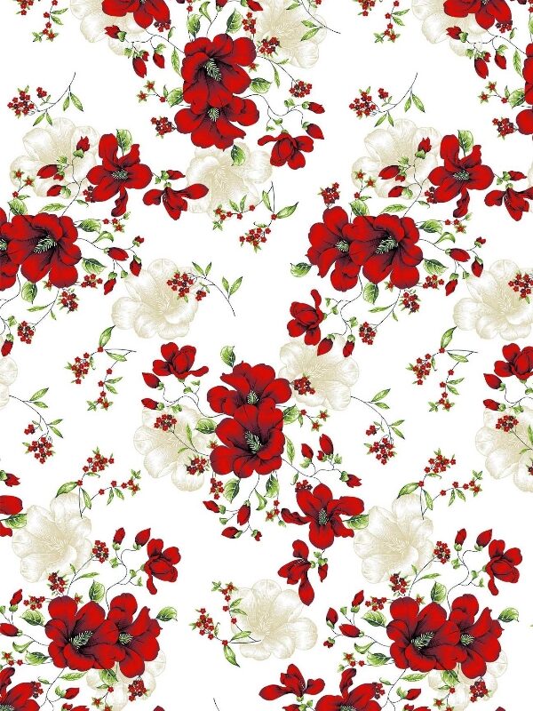 Tecido Floral Tergal 5169 V02