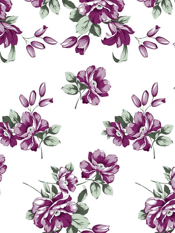 Tecido Floral Oxford 8107 Va90