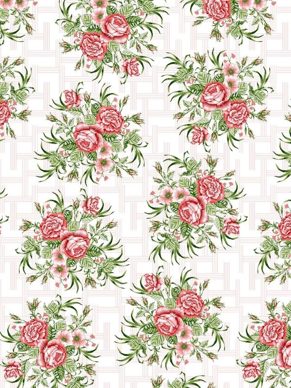 Tecido Floral Oxford 8125 V12