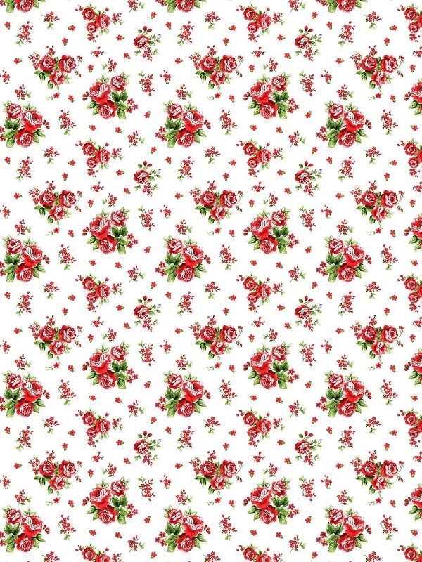 Tecido Floral Oxford 8154 V02