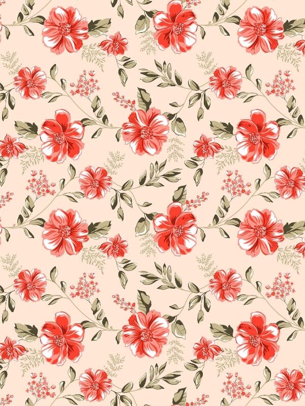 Tecido Floral Oxford 8165 V06